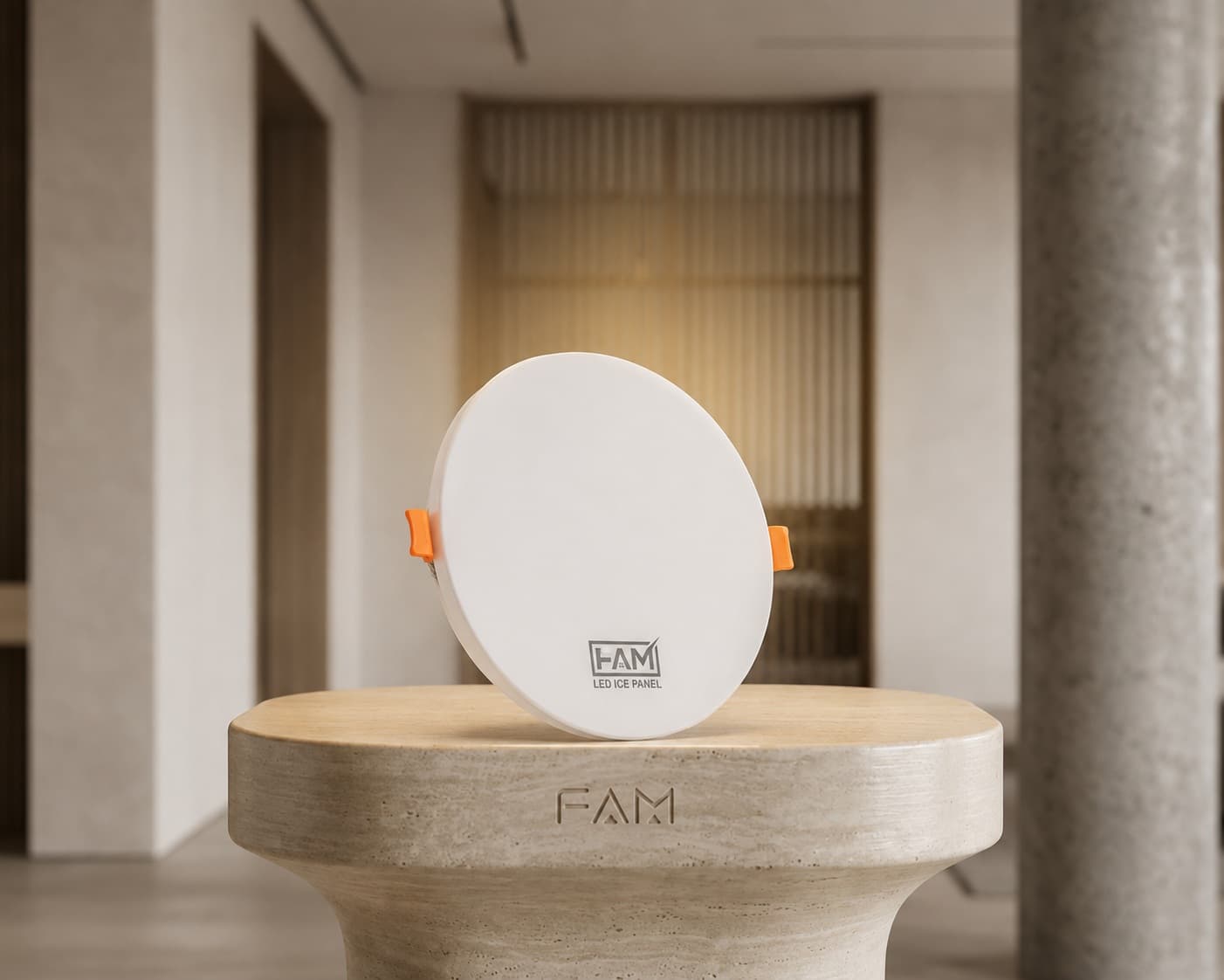 Fam Bulb Ice Wall Architectural Surface Mount LED Luminaire